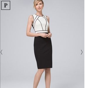 White House, Black Market sheath dress.